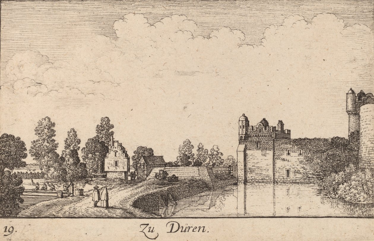 Duren, 1635. de Wenceslaus Hollar