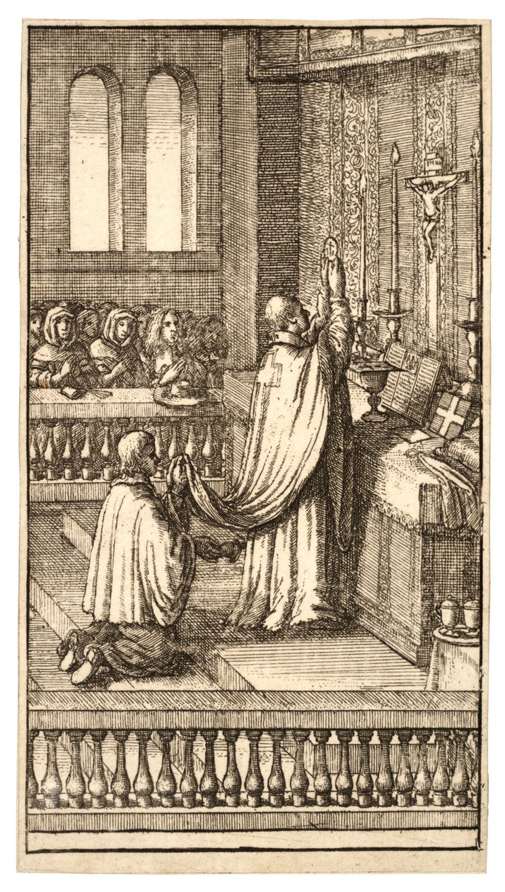 Elevação do Anfitrião de Wenceslaus Hollar