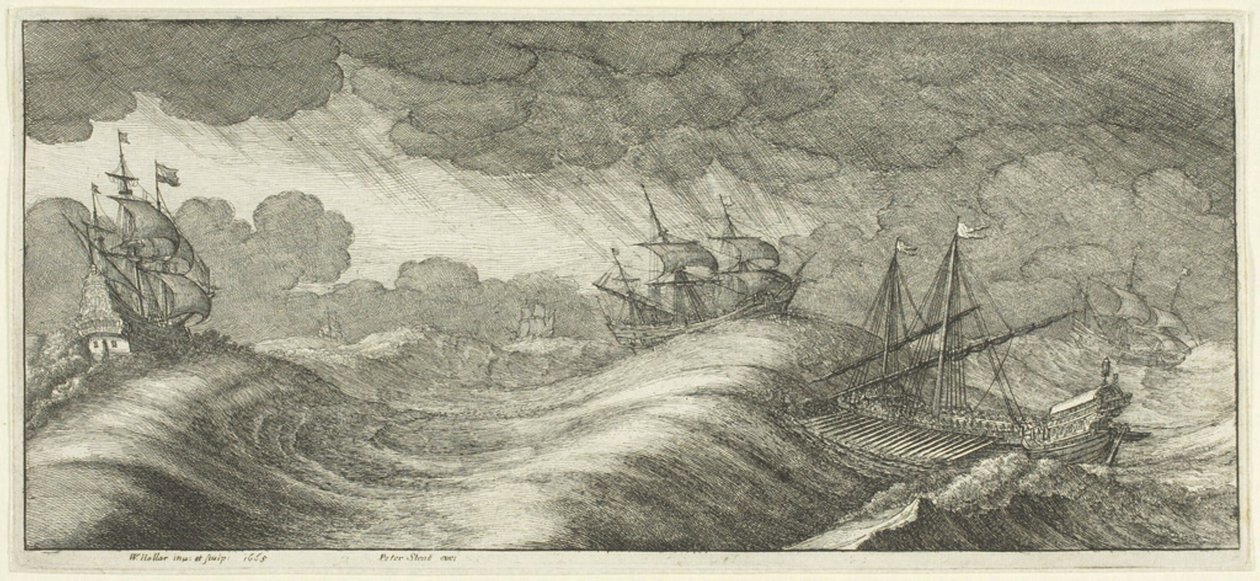 Galera de Wenceslaus Hollar