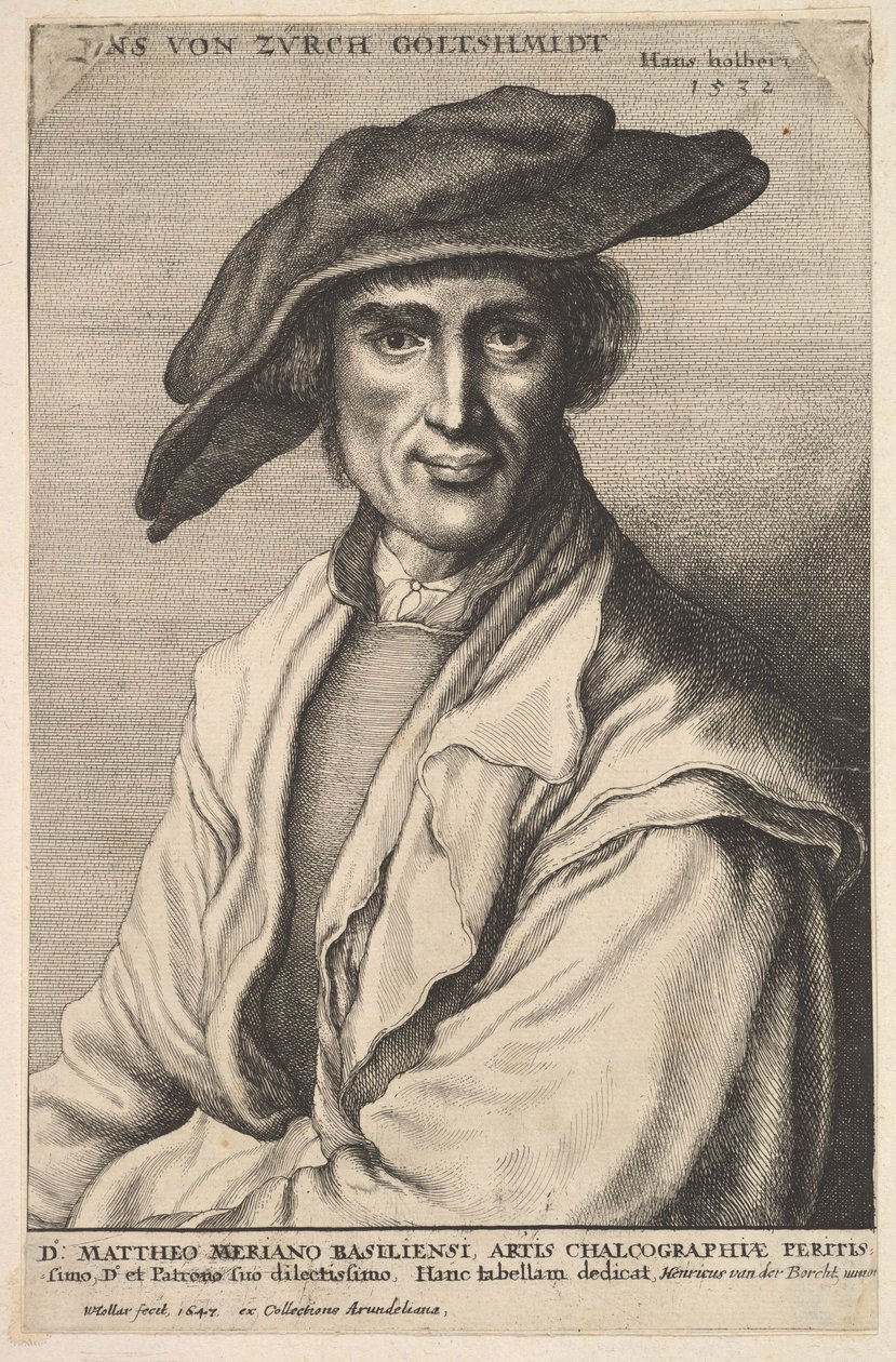 Hans von Zürch Goltshmidt, 1647. de Wenceslaus Hollar