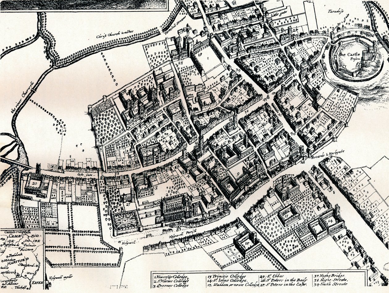 Plano Hollars de Oxford, c1643 de Wenceslaus Hollar