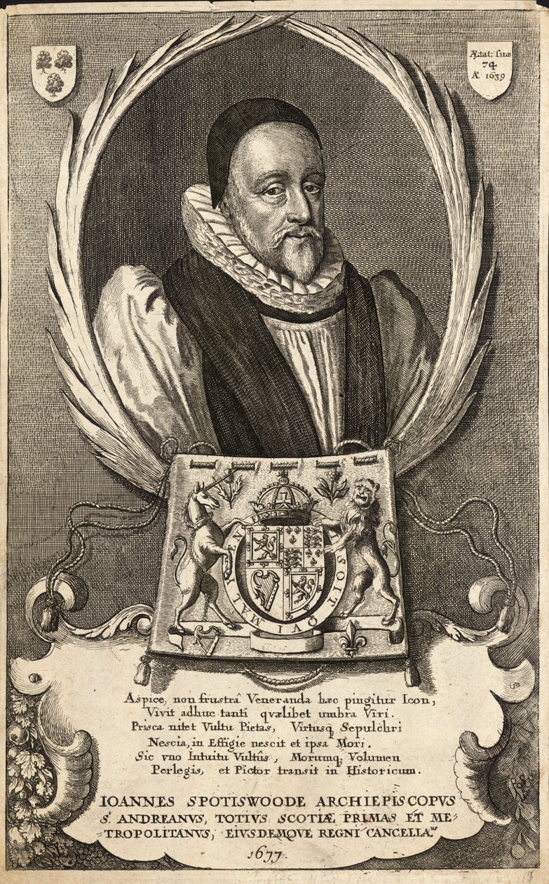 John Spottiswoode. Estado 3 de Wenceslaus Hollar