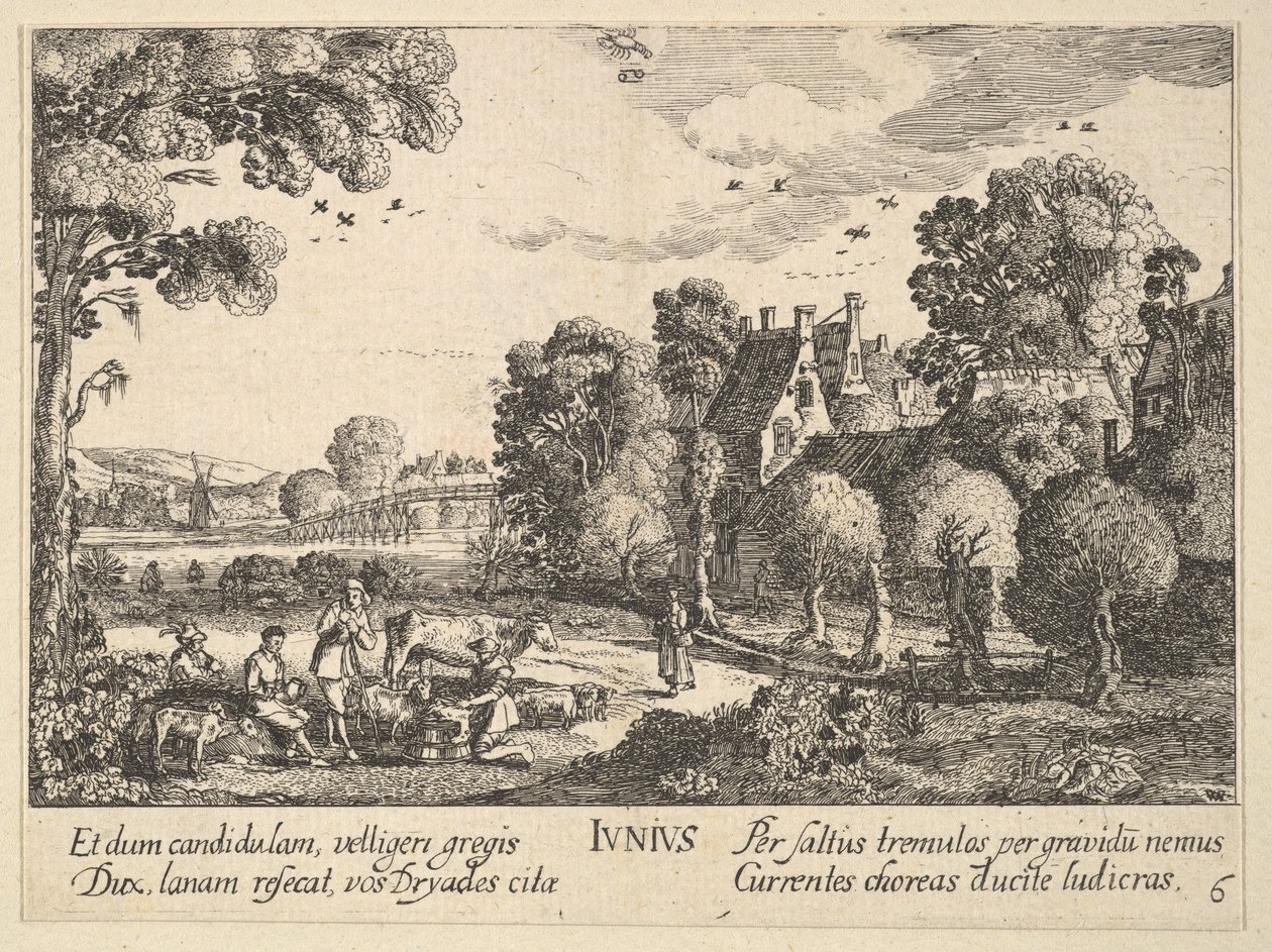 Junho, 1628-29. de Wenceslaus Hollar