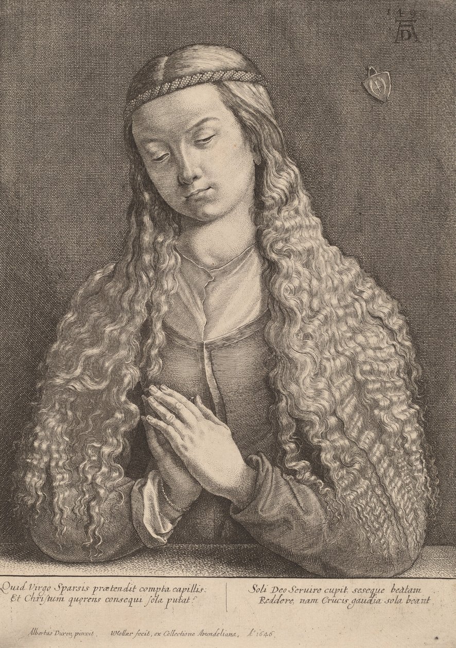 Katharine Furlegerin, 1646. de Wenceslaus Hollar