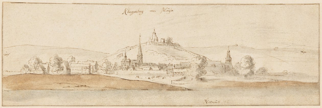 Klingenberg am Main de Wenceslaus Hollar