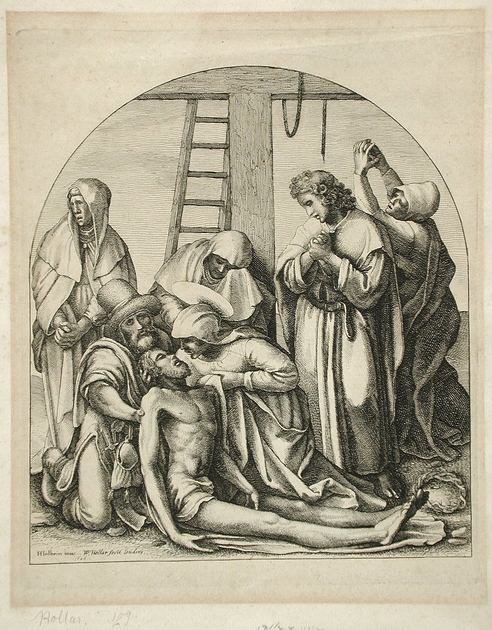 Lamentação de Wenceslaus Hollar
