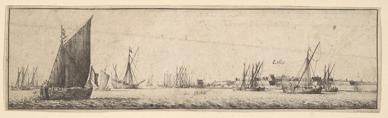 Lillo, 1642-44. de Wenceslaus Hollar