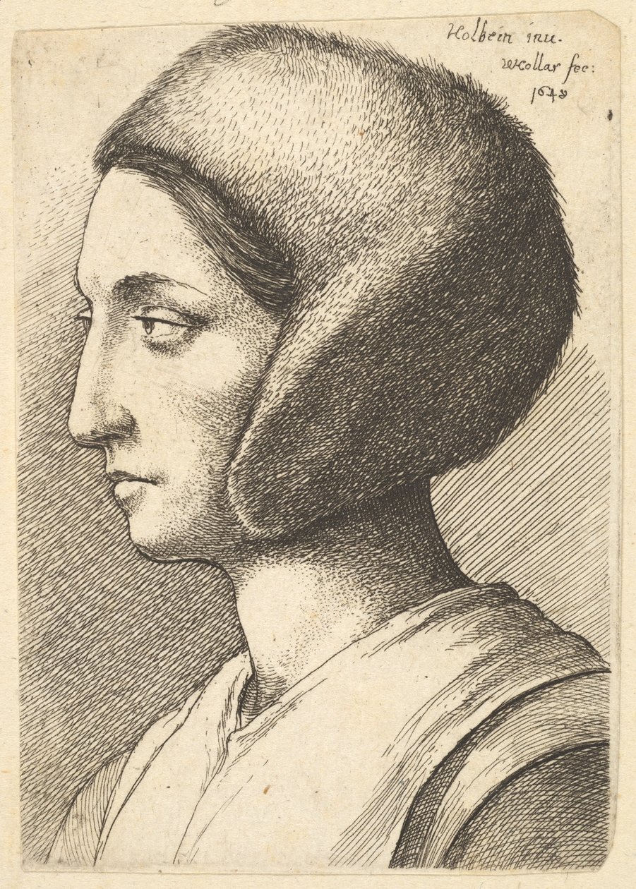 Margaret Giggs, 1648. de Wenceslaus Hollar