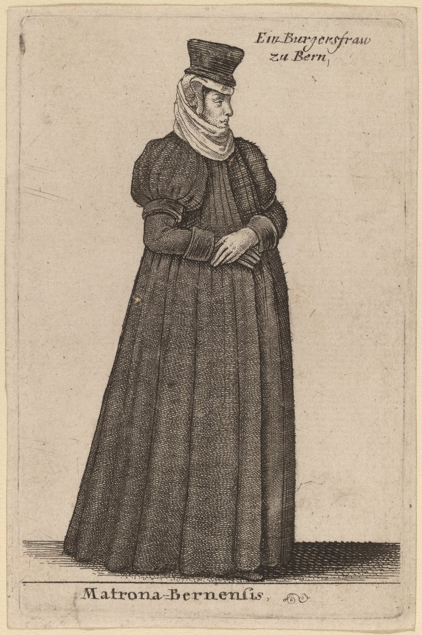 A Senhora de Bernense de Wenceslaus Hollar
