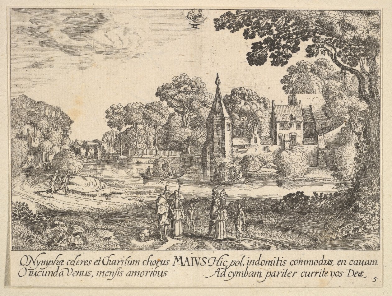 Maio de 1628-29. de Wenceslaus Hollar