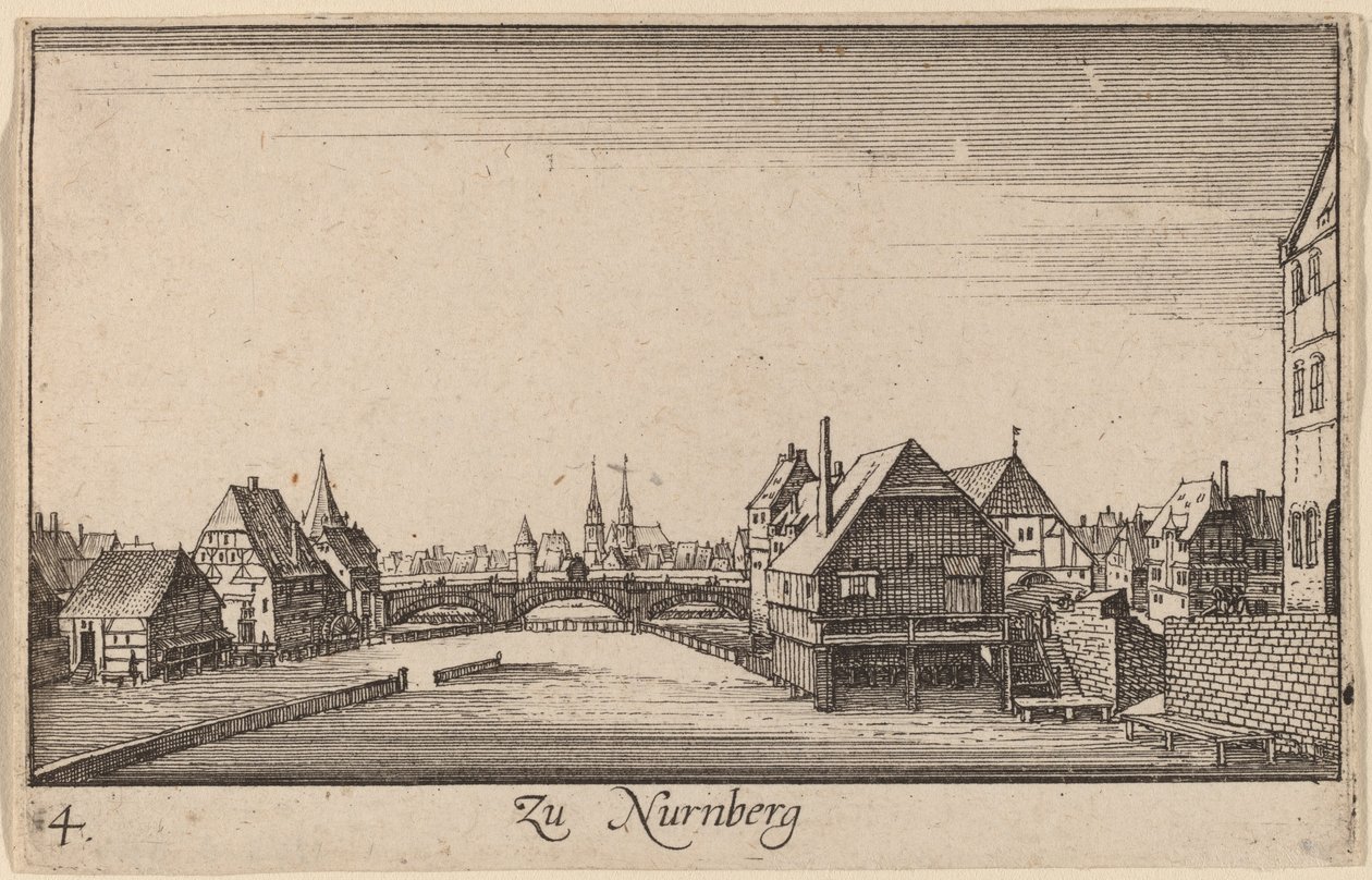 Nuremberg de Wenceslaus Hollar