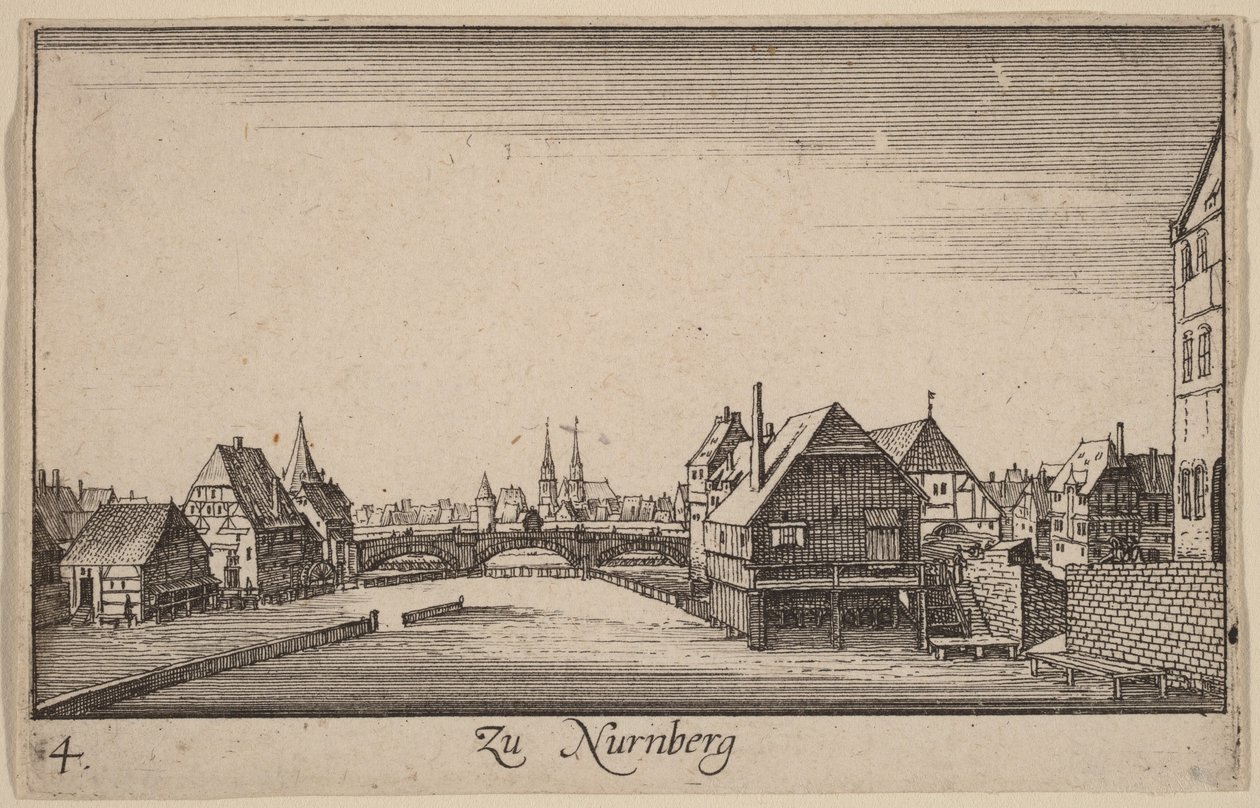 Nuremberga de Wenceslaus Hollar