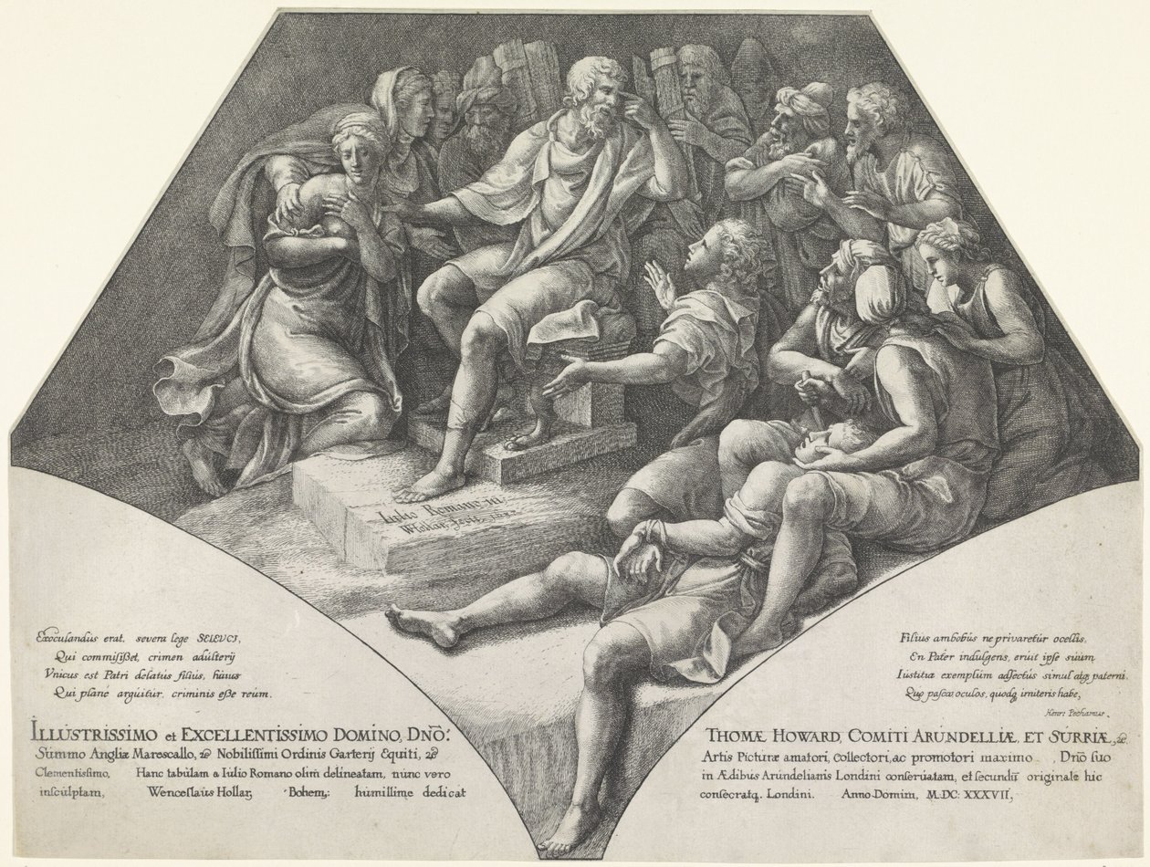 Julgamento do Zaleucus de Wenceslaus Hollar