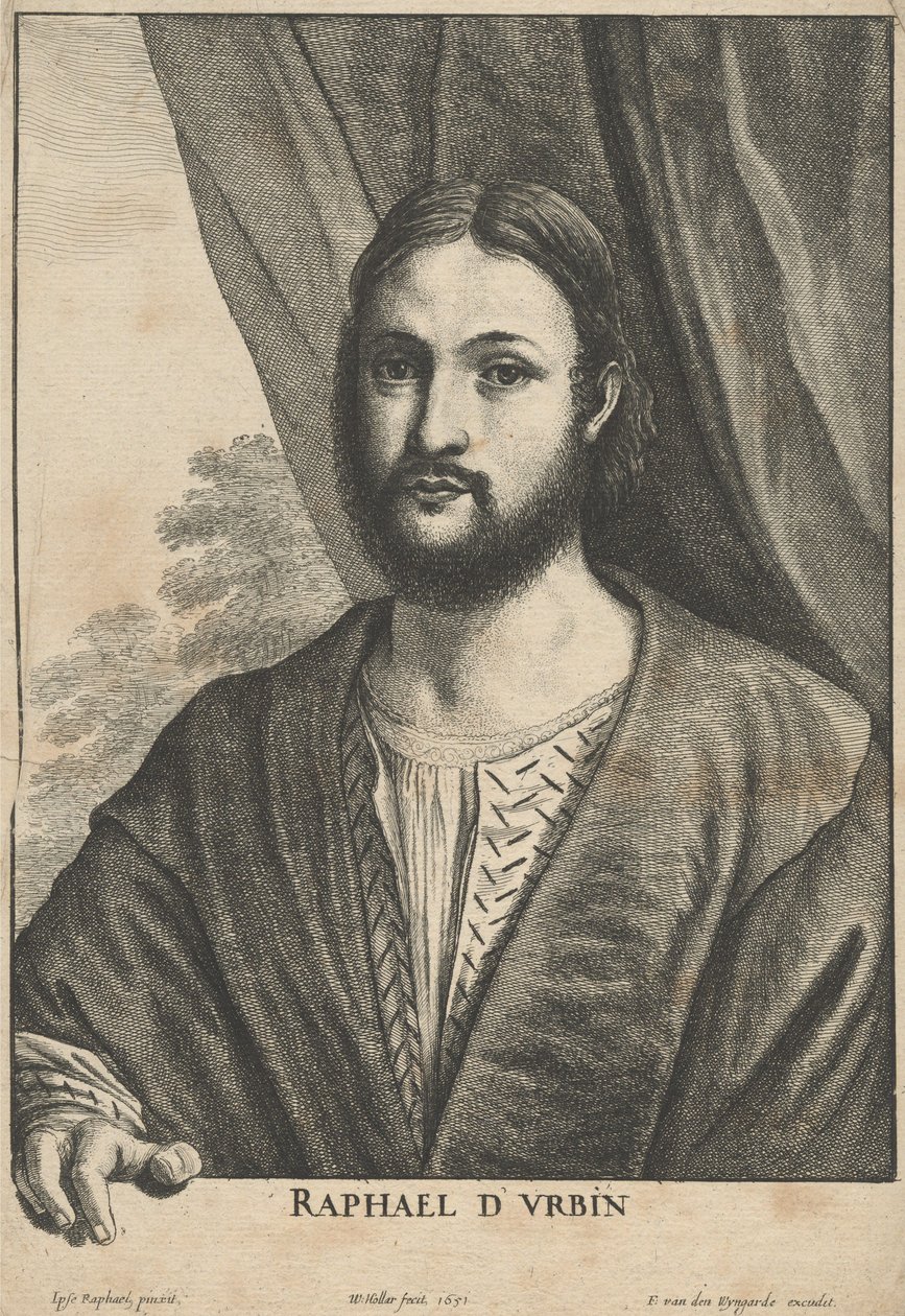 Rafael de Urbino de Wenceslaus Hollar