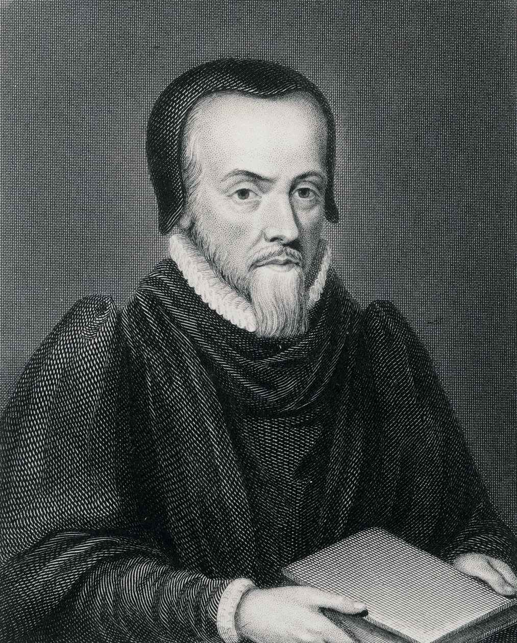 Richard Hooker (c.1554-1600), gravado por Edward Finden de Wenceslaus Hollar