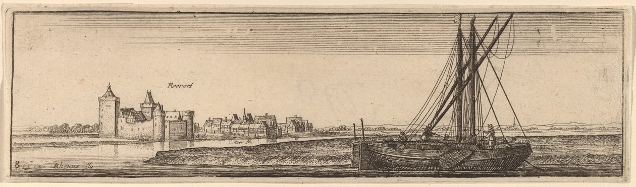 Roerort, c. 1632. de Wenceslaus Hollar