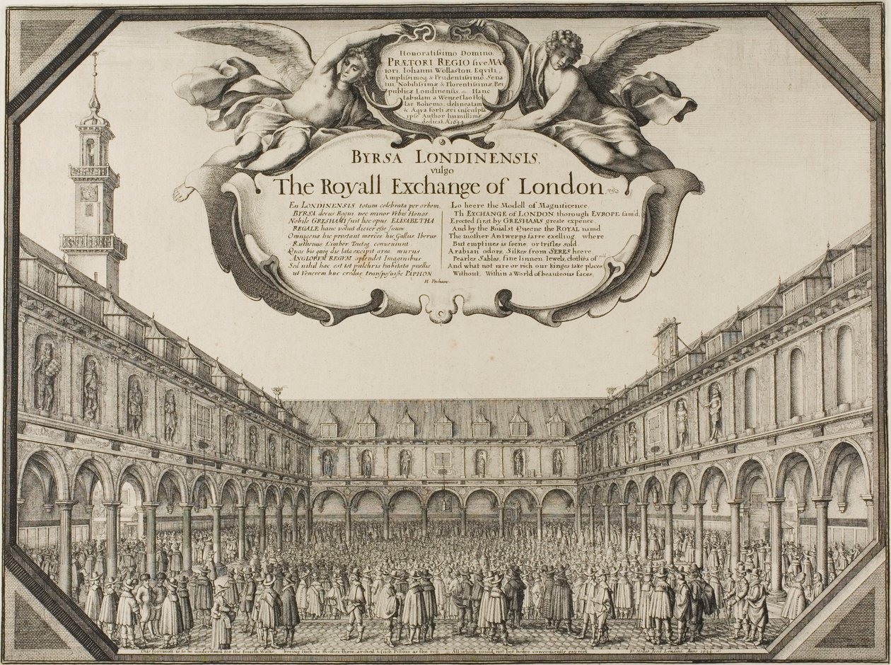 Câmbio Real de Wenceslaus Hollar