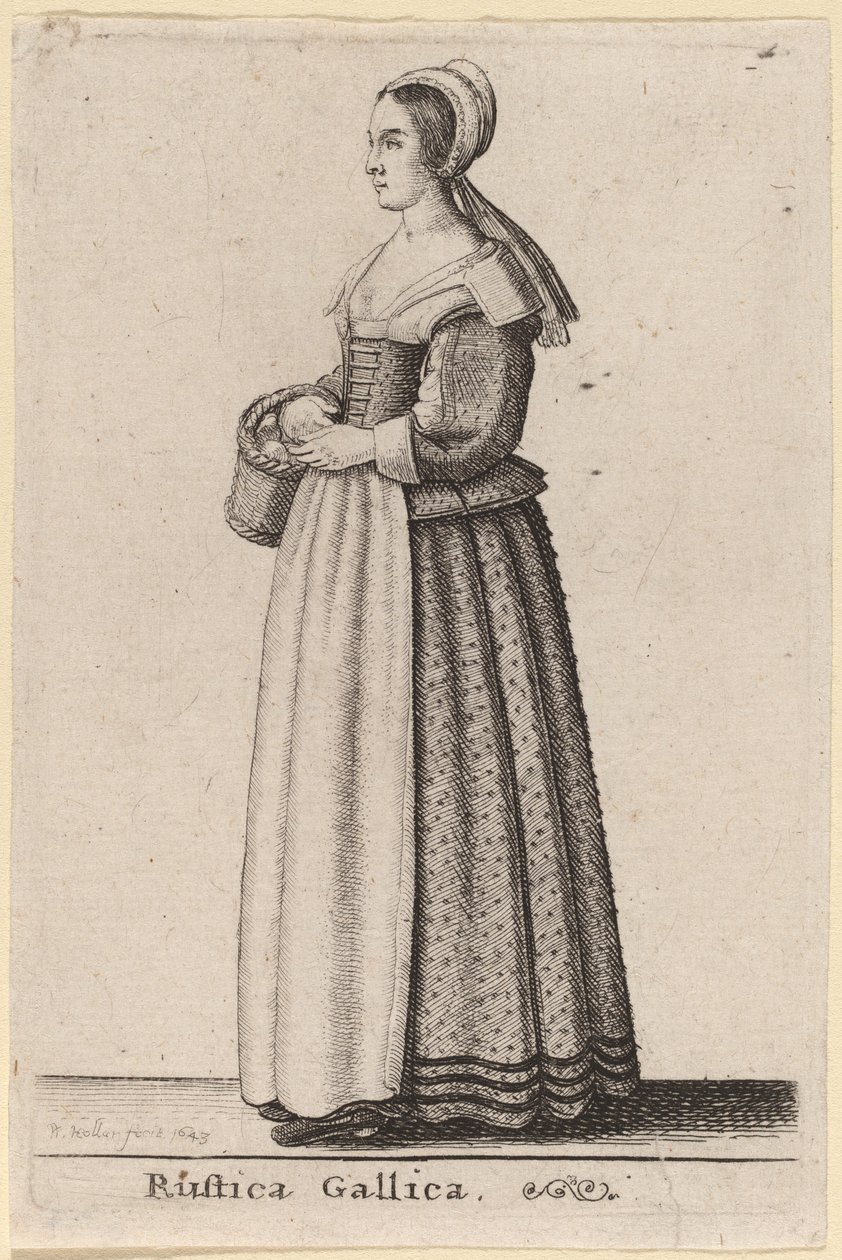 País francês de Wenceslaus Hollar