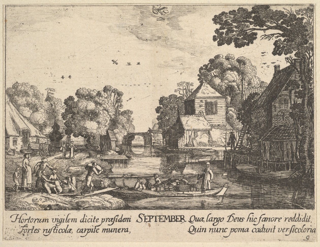 Setembro de 1628-29. de Wenceslaus Hollar