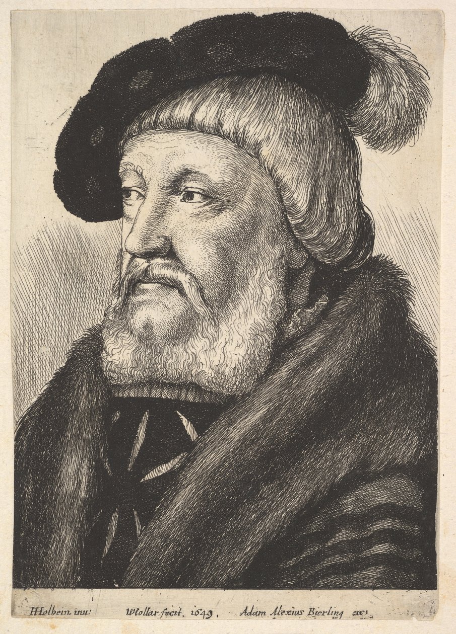 Sir William Butts, 1649. de Wenceslaus Hollar