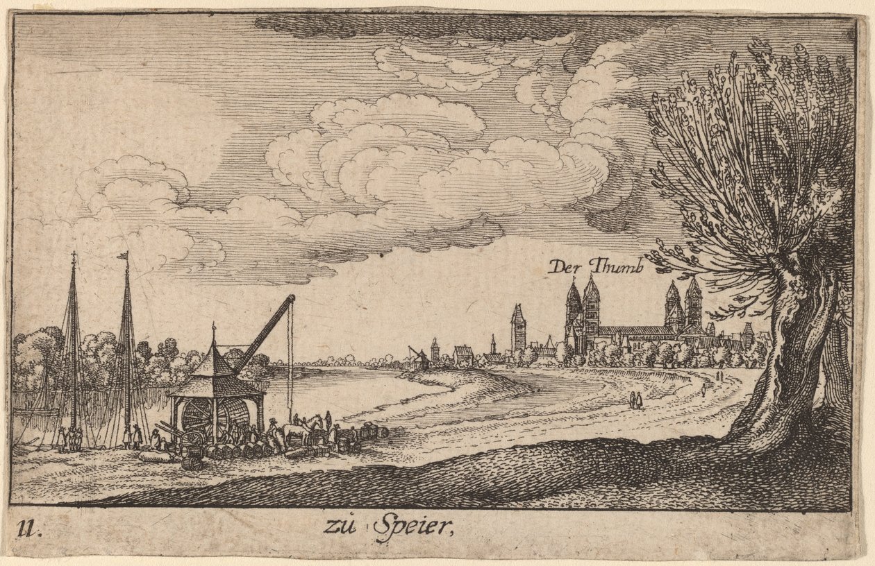 Speyer de Wenceslaus Hollar