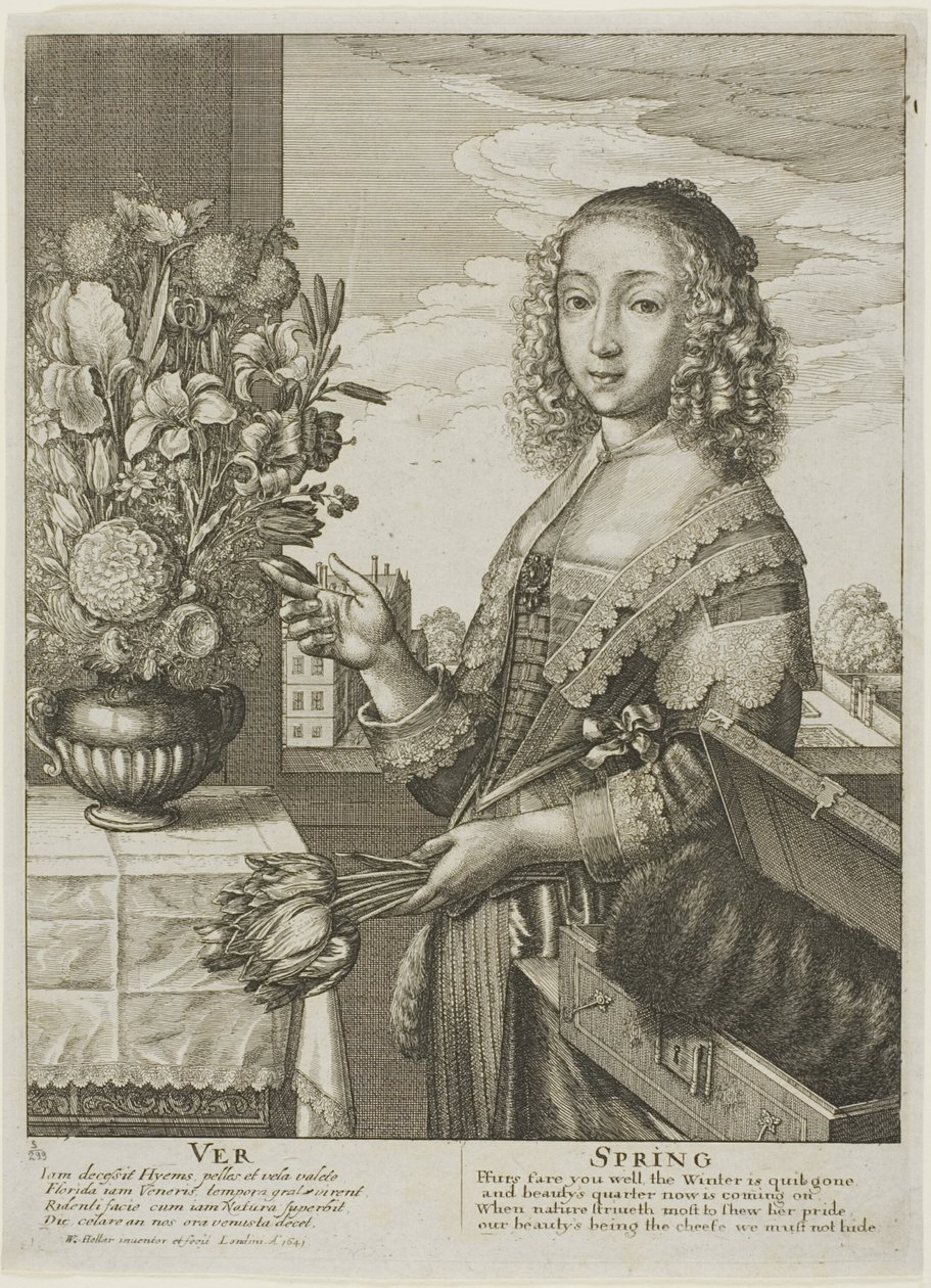 Primavera de Wenceslaus Hollar