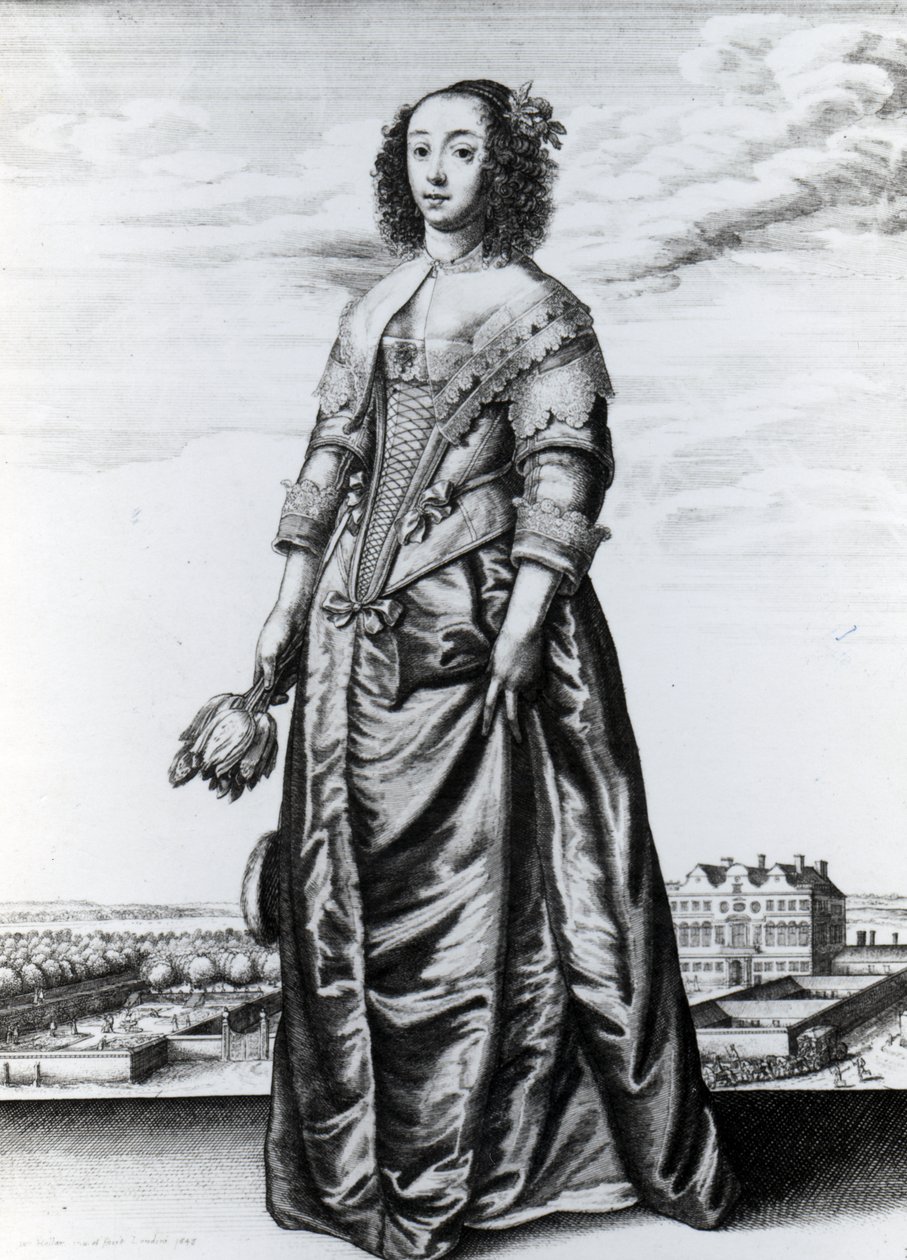 Primavera de 1643 (gravura) de Wenceslaus Hollar