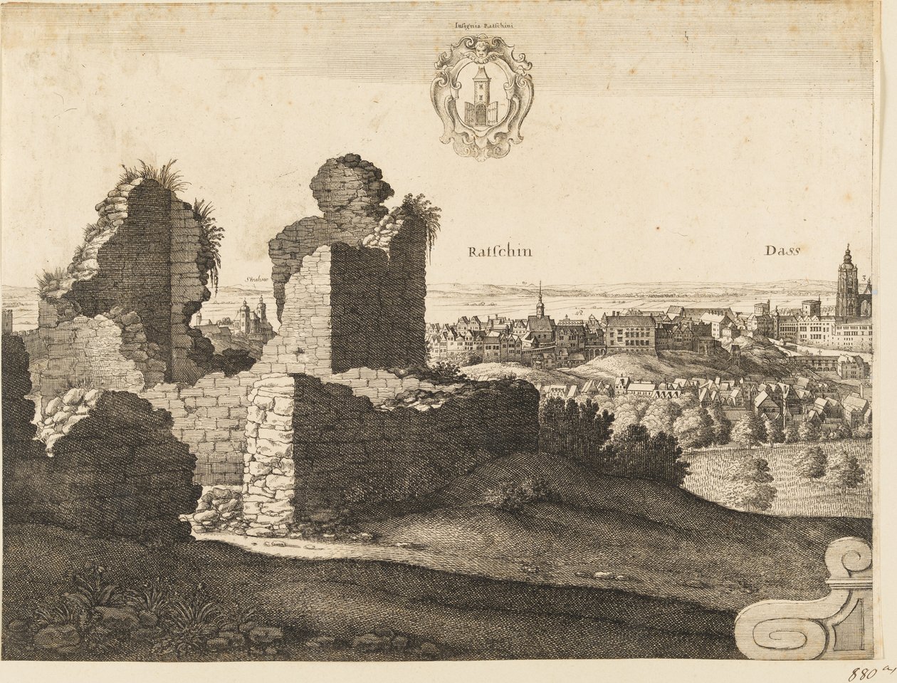 Grande perspectiva de Praga de Wenceslaus Hollar