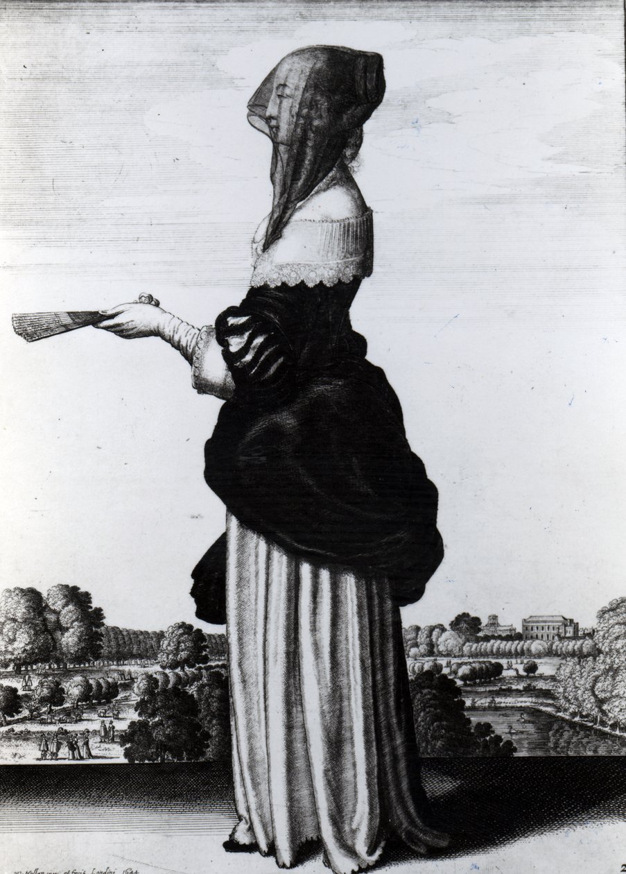 Verão de 1644 de Wenceslaus Hollar