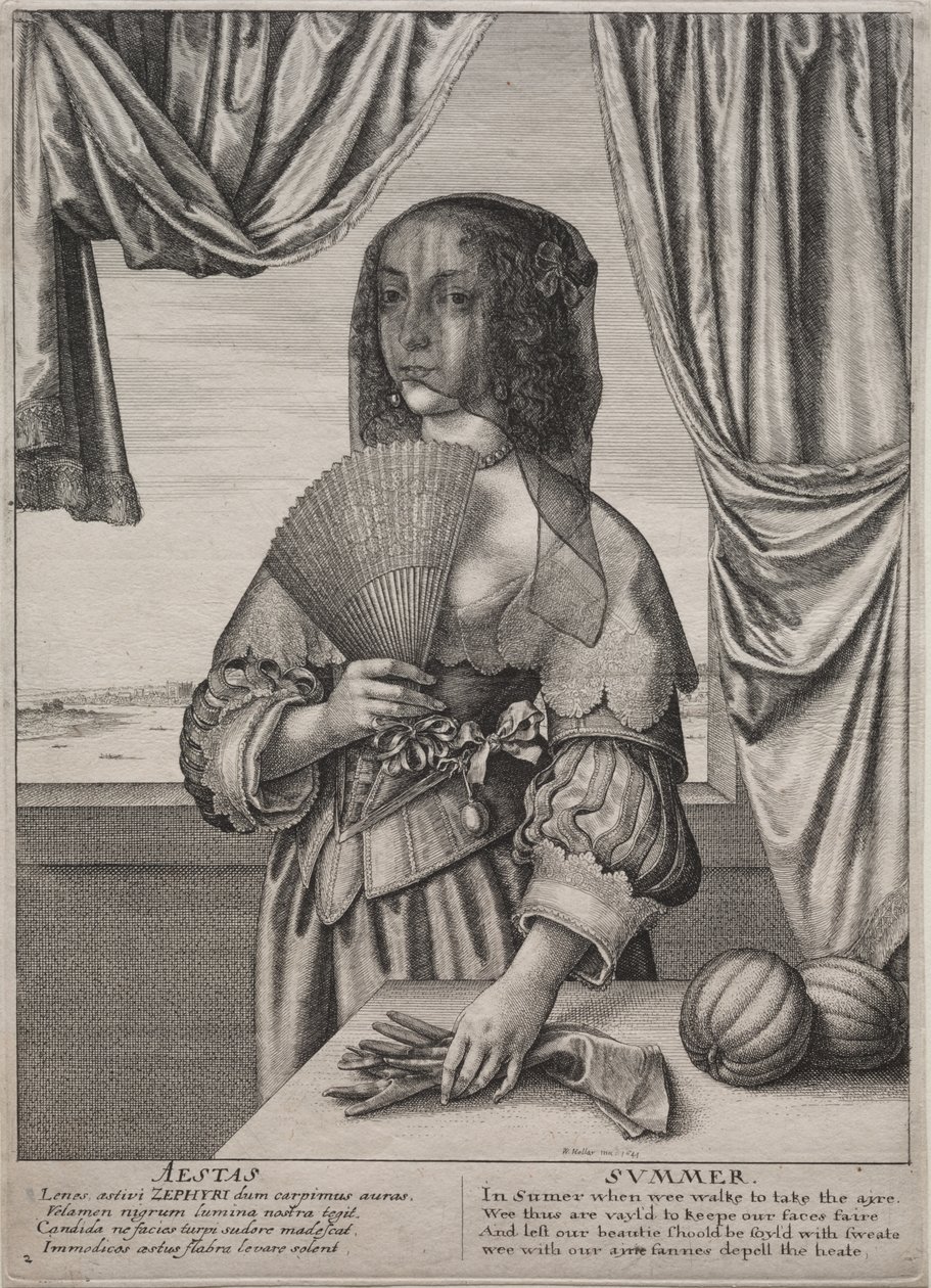 As quatro estações de Wenceslaus Hollar
