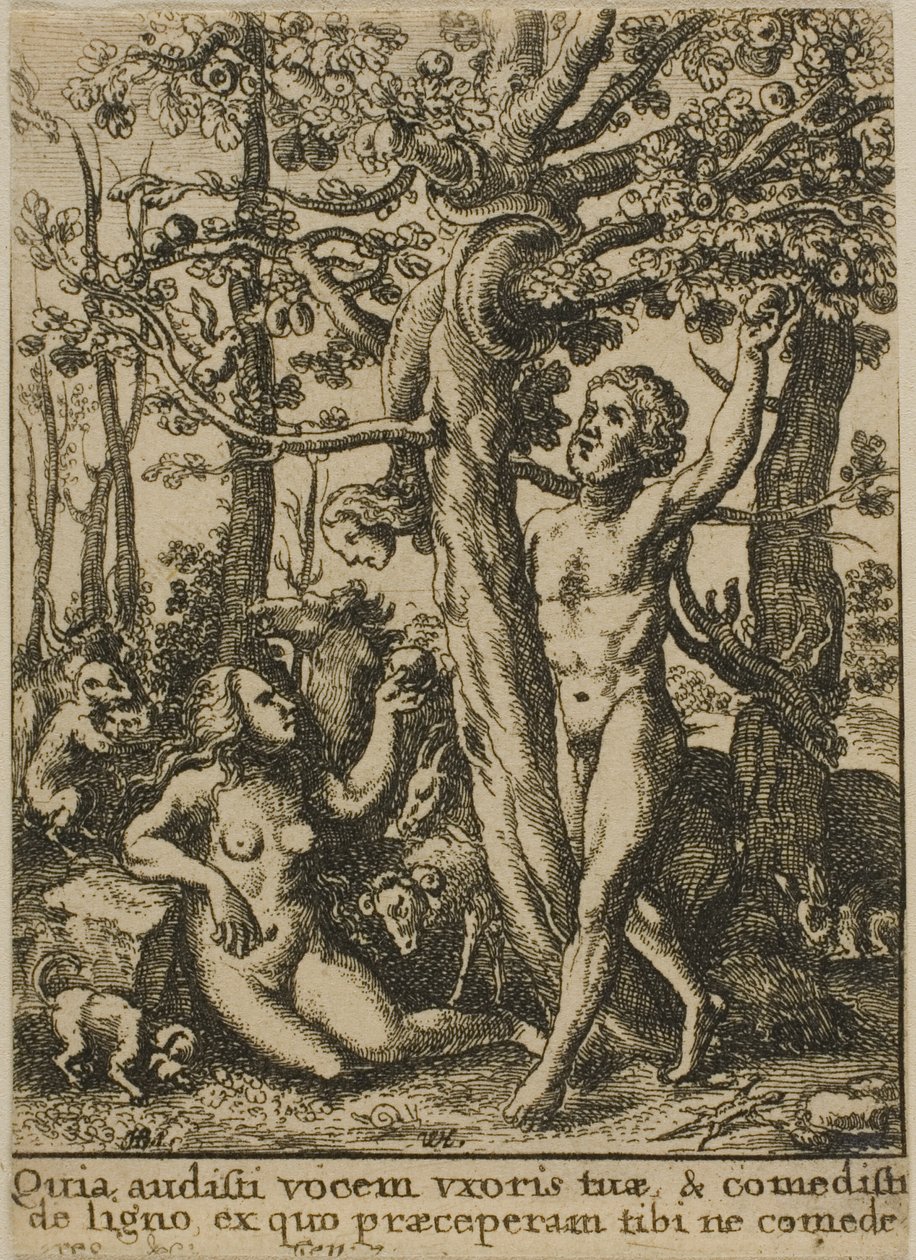 O Jardim do Eden de Wenceslaus Hollar