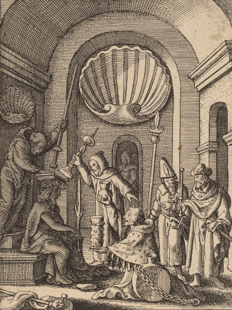 O Mocking. de Wenceslaus Hollar