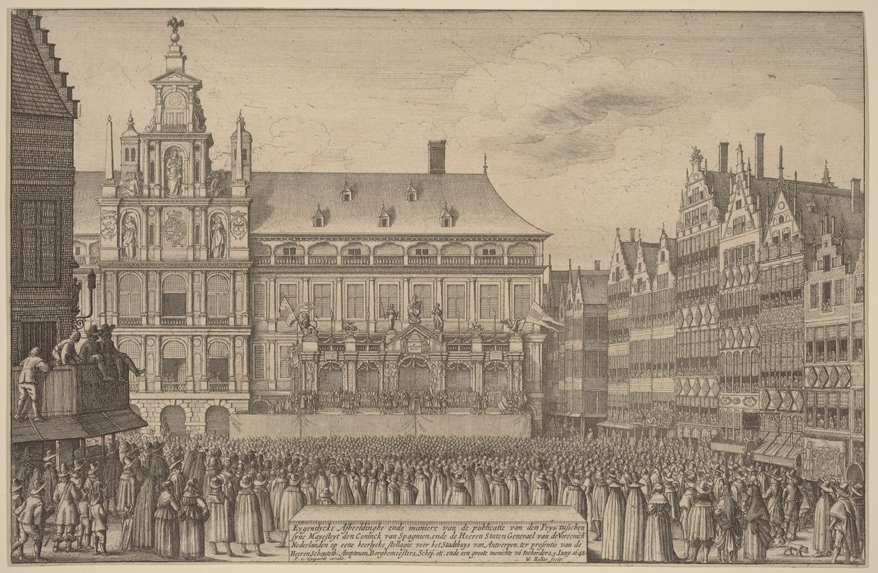 A Paz de Munster de Wenceslaus Hollar