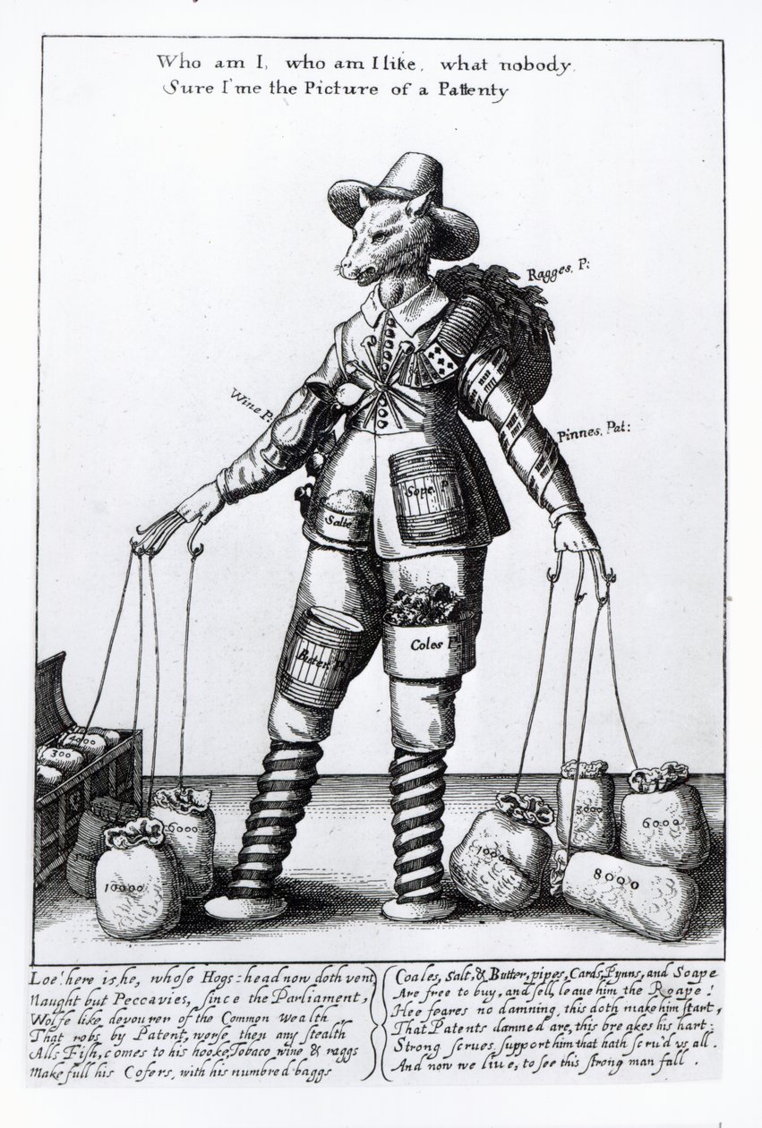 &39;O retrato de Pattenty&39;, c.1641-50 de Wenceslaus Hollar