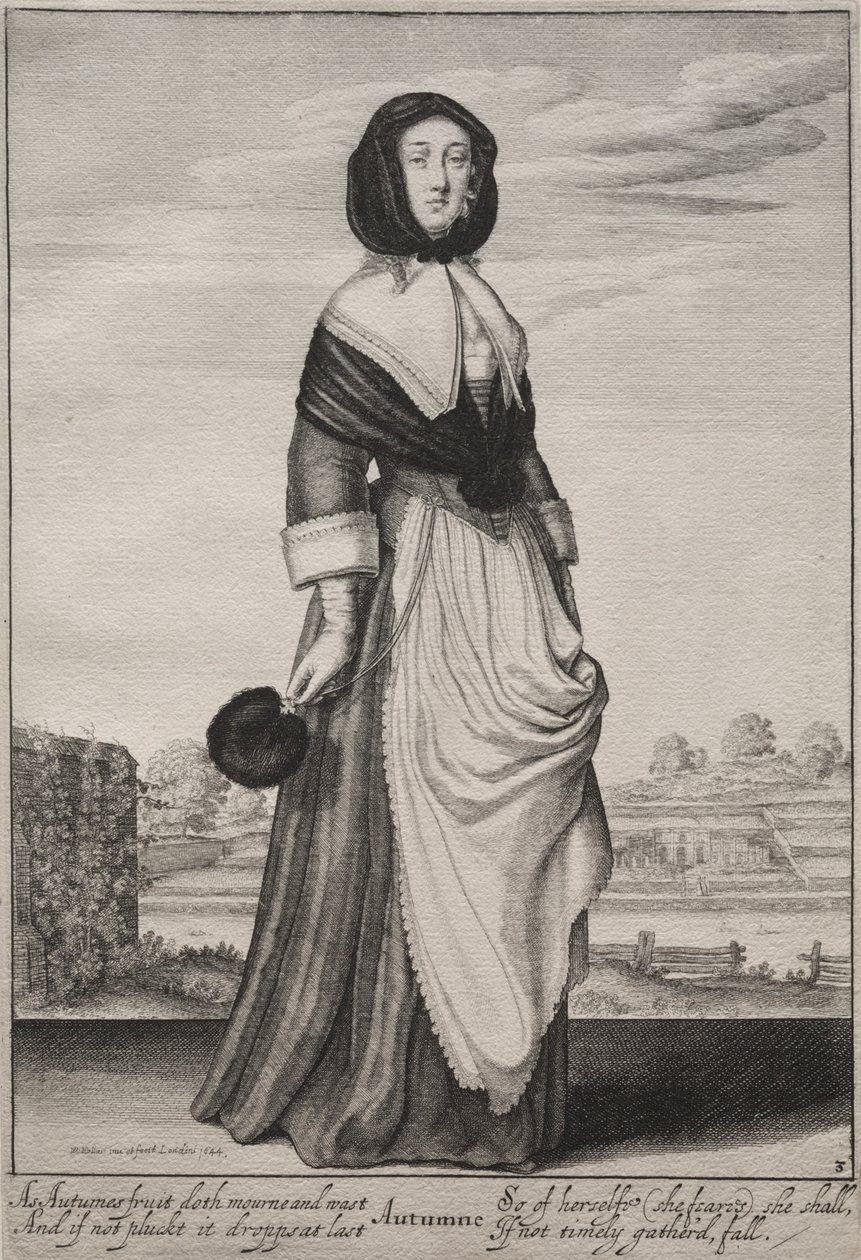 As Estações: Outono de Wenceslaus Hollar