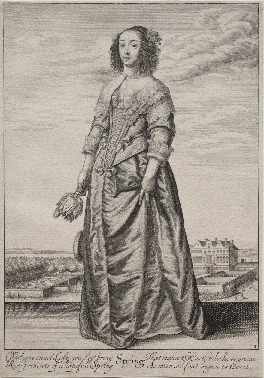 As Estações: Primavera de Wenceslaus Hollar