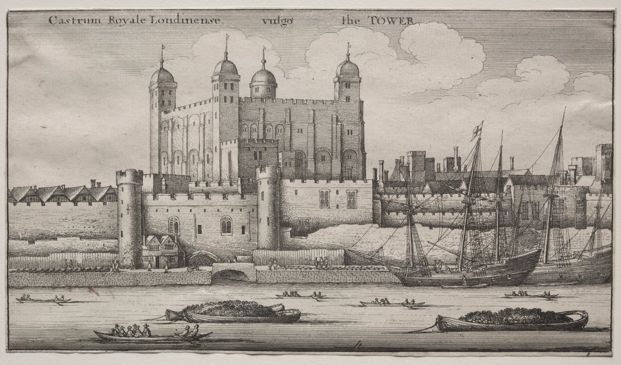 A Torre, Londres de Wenceslaus Hollar