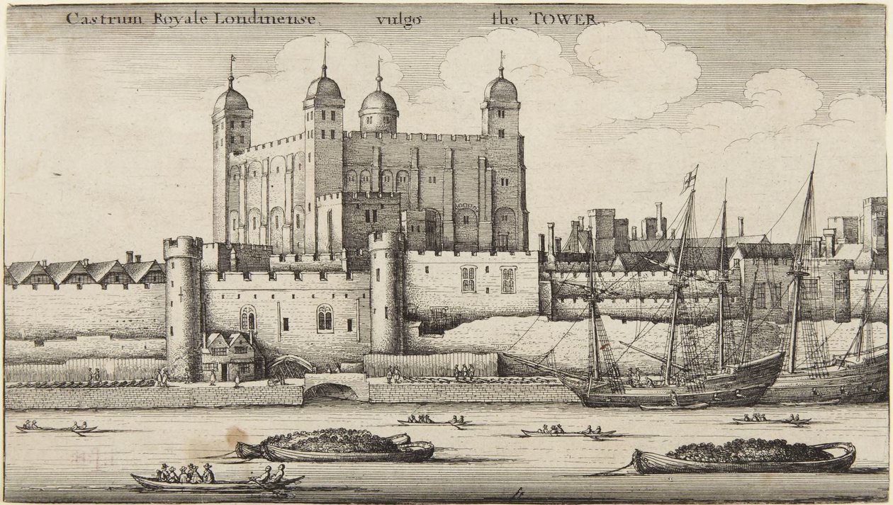 A Torre de Londres de Wenceslaus Hollar