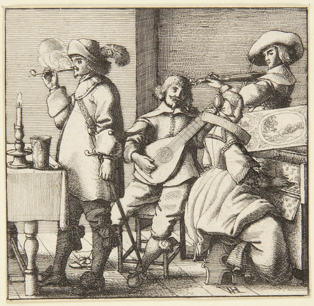 O trio de Wenceslaus Hollar