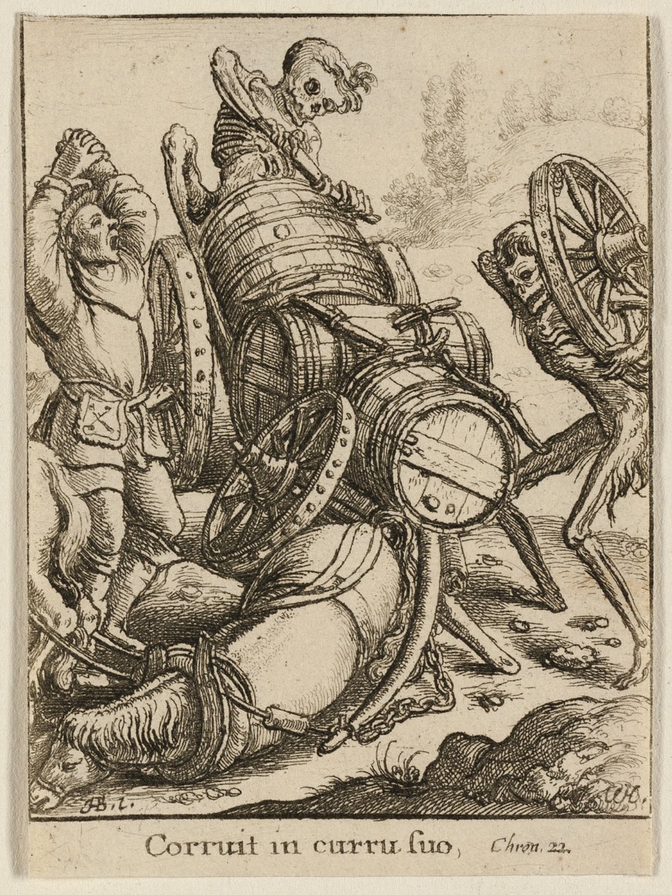 O carroceiro e a morte de Wenceslaus Hollar