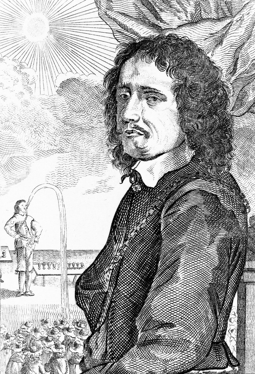 O Spouter de Água, Blaise de Manfre de Wenceslaus Hollar