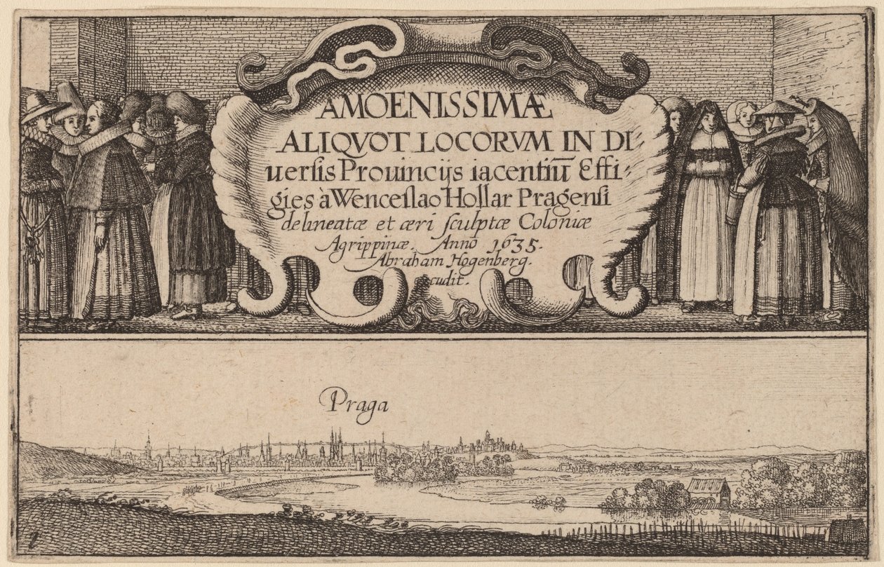 Folha de rosto de Wenceslaus Hollar