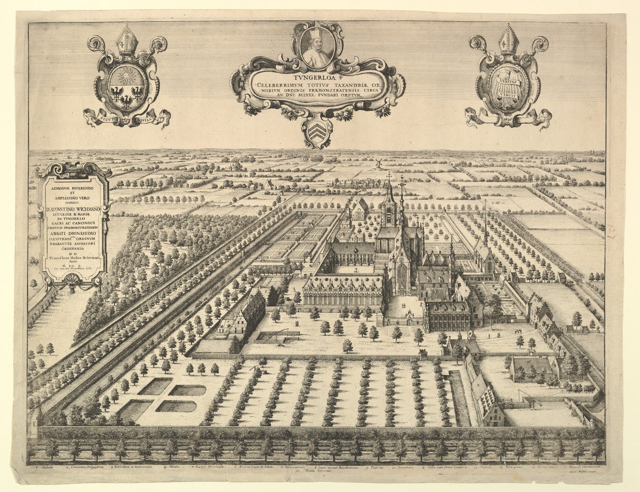 Tongerloo, 1659. de Wenceslaus Hollar