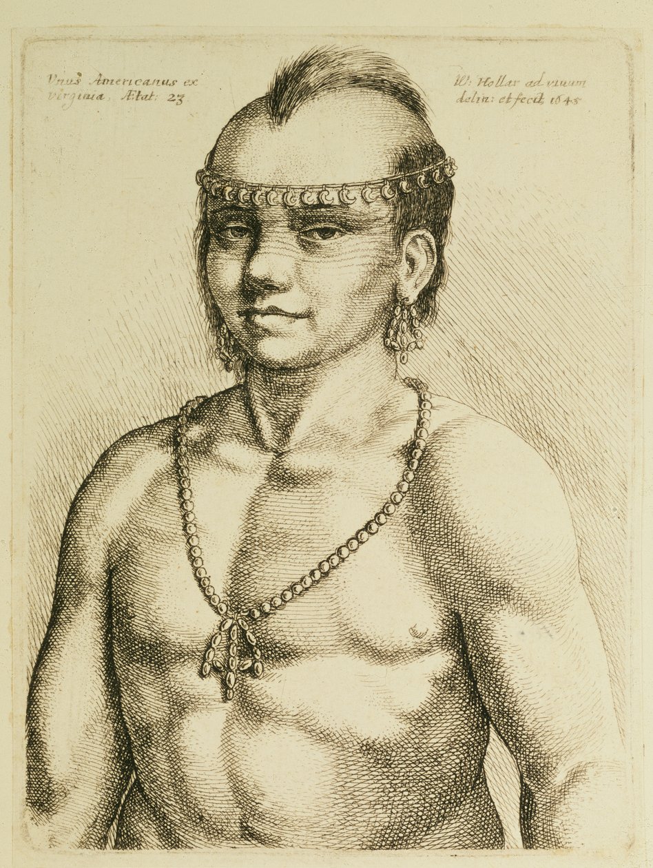 Índio da Virgínia dos 