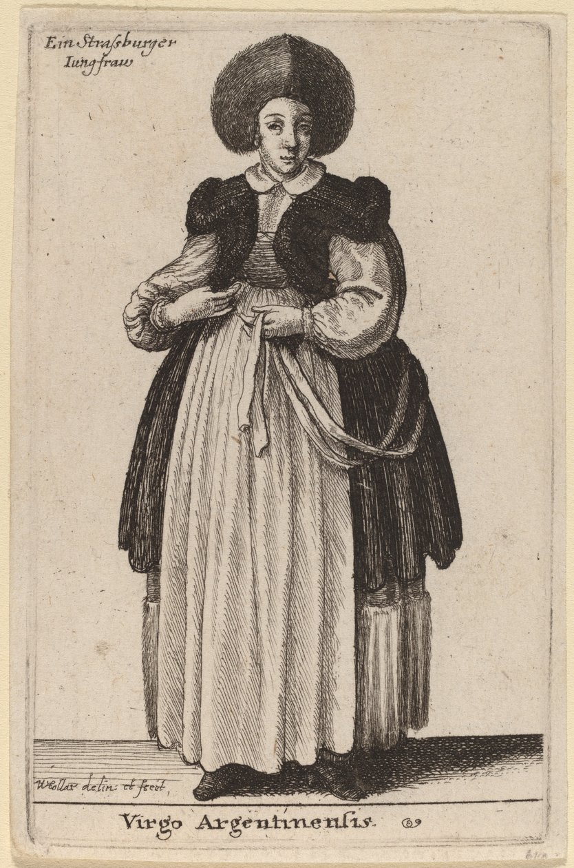 Virgem de Estrasburgo de Wenceslaus Hollar