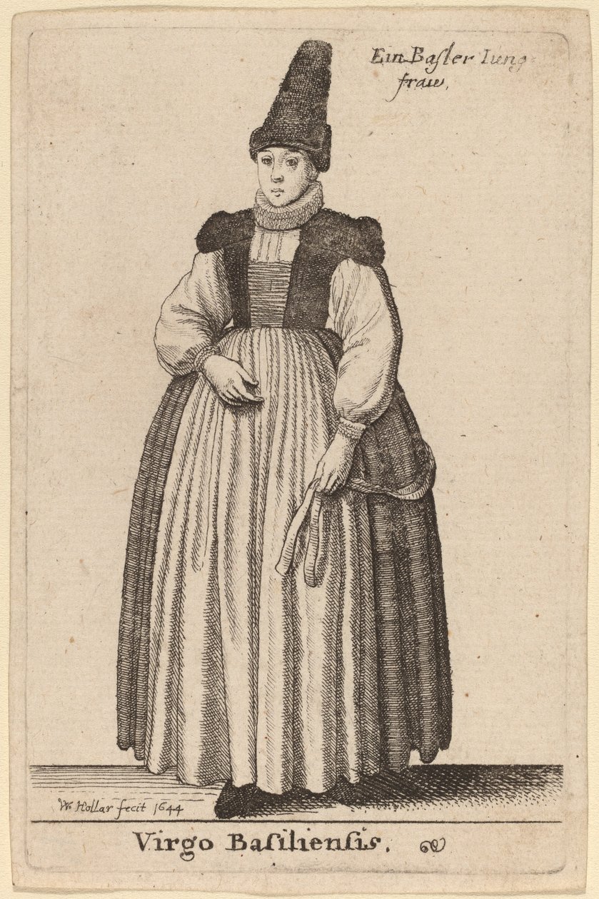 A Virgem de Basileia de Wenceslaus Hollar