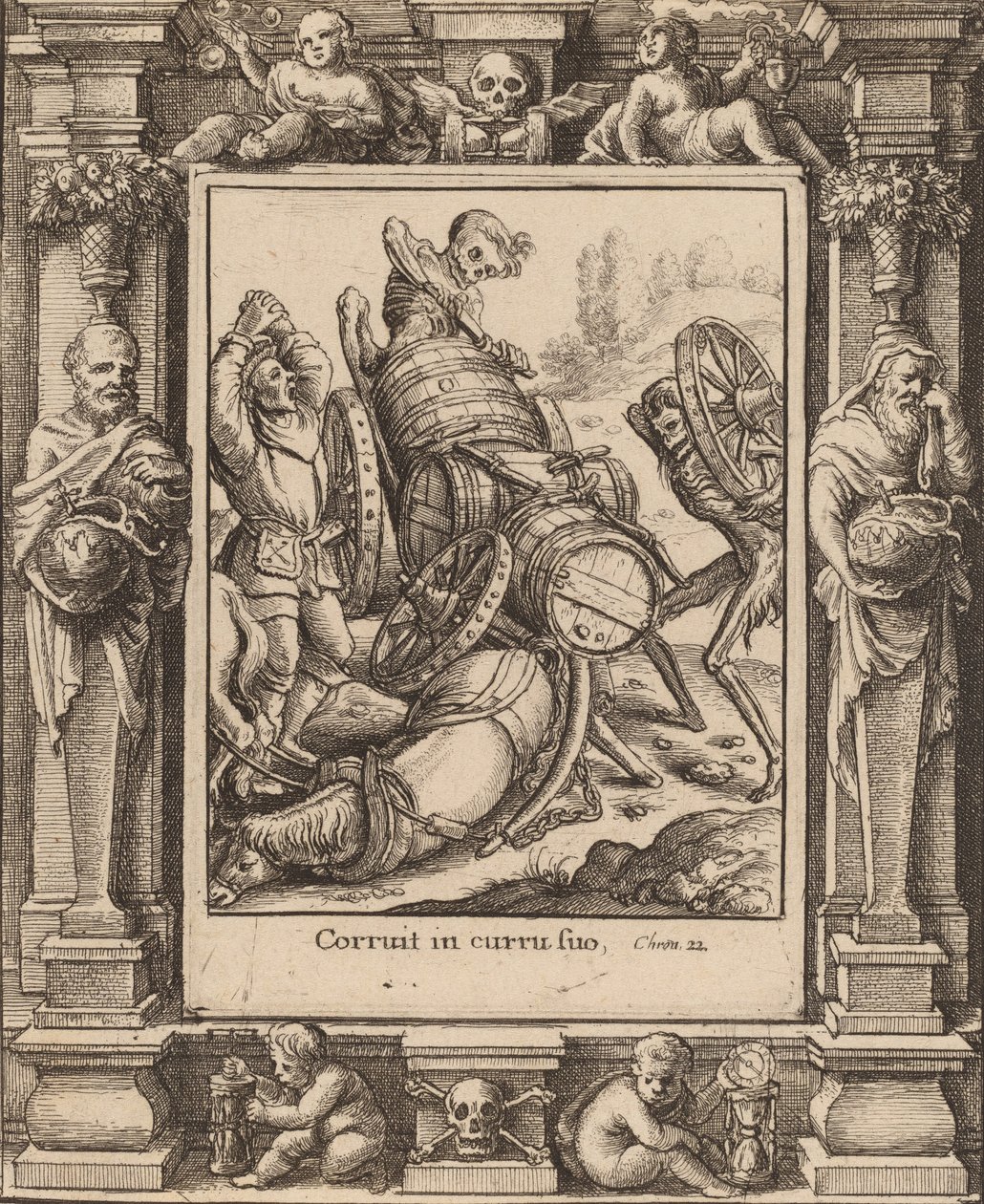 Waggoner, 1651. de Wenceslaus Hollar