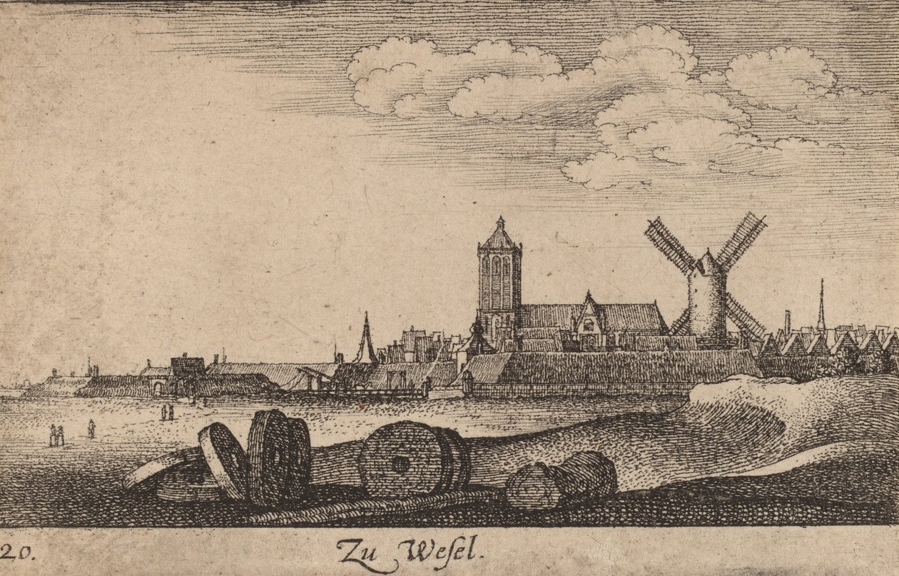 Wesel, 1635. de Wenceslaus Hollar
