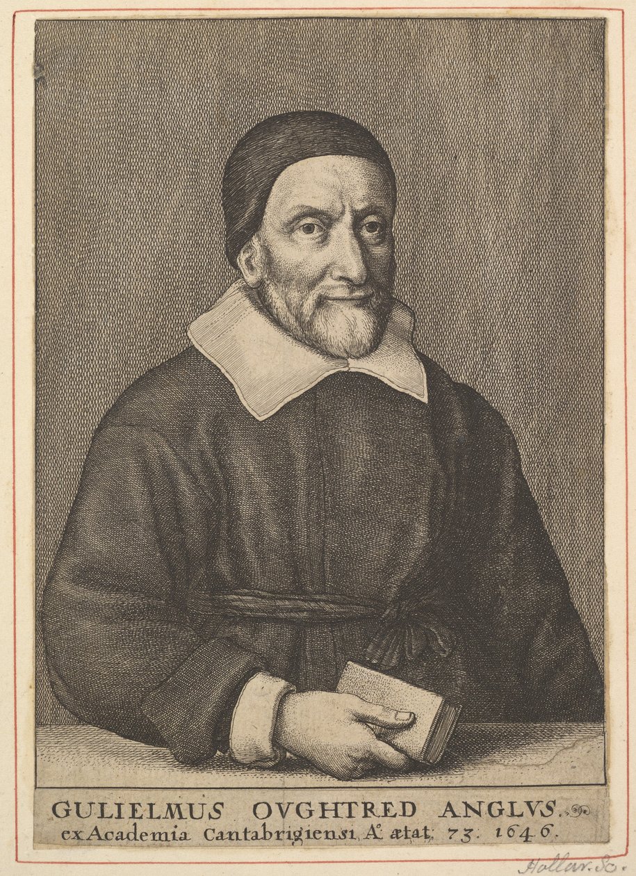 William Oughtred, 1644. de Wenceslaus Hollar