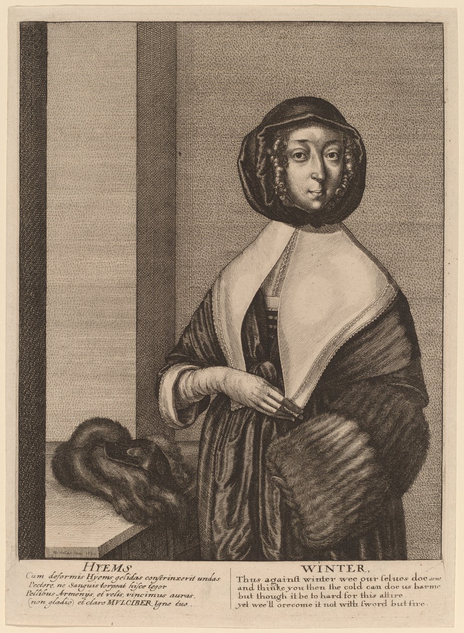 Inverno de Wenceslaus Hollar